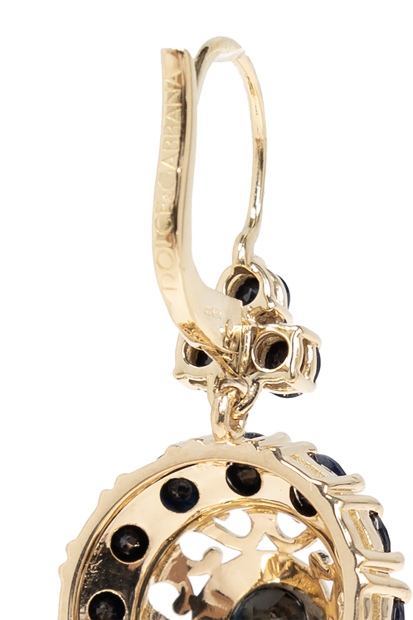 アクセサリーその他 DOLCE & GABBANA Woman Jewel Gold WEN6P3W1111 ZOO00 Clip-on earrings with DG logo in Gold for Women